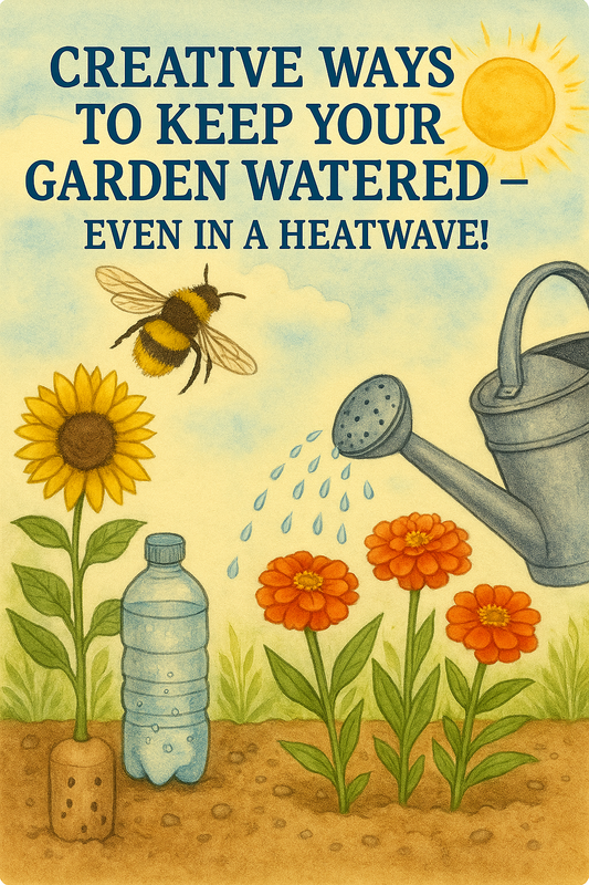 💧 Creative Ways to Keep Your Garden Watered – Even in a Heatwave!