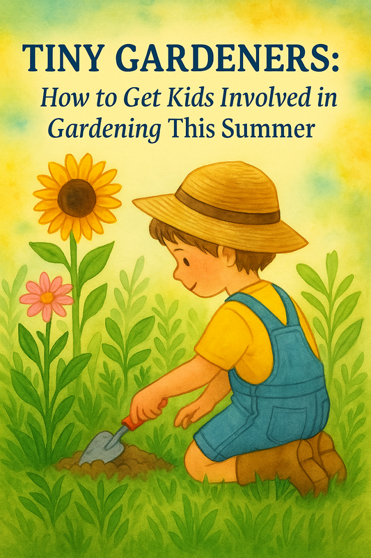 🌱 Tiny Gardeners: How to Get Kids Involved in Gardening This Summer