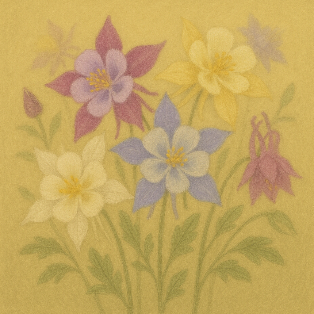 AQUILEGIA SEEDS - "MCKANAS GIANT" - 175 SEEDS