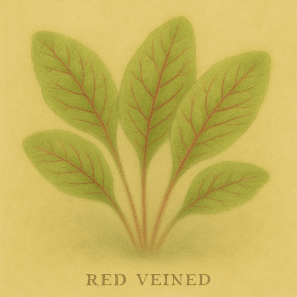 SORREL SEED - "RED VEINED" - 200 SEEDS
