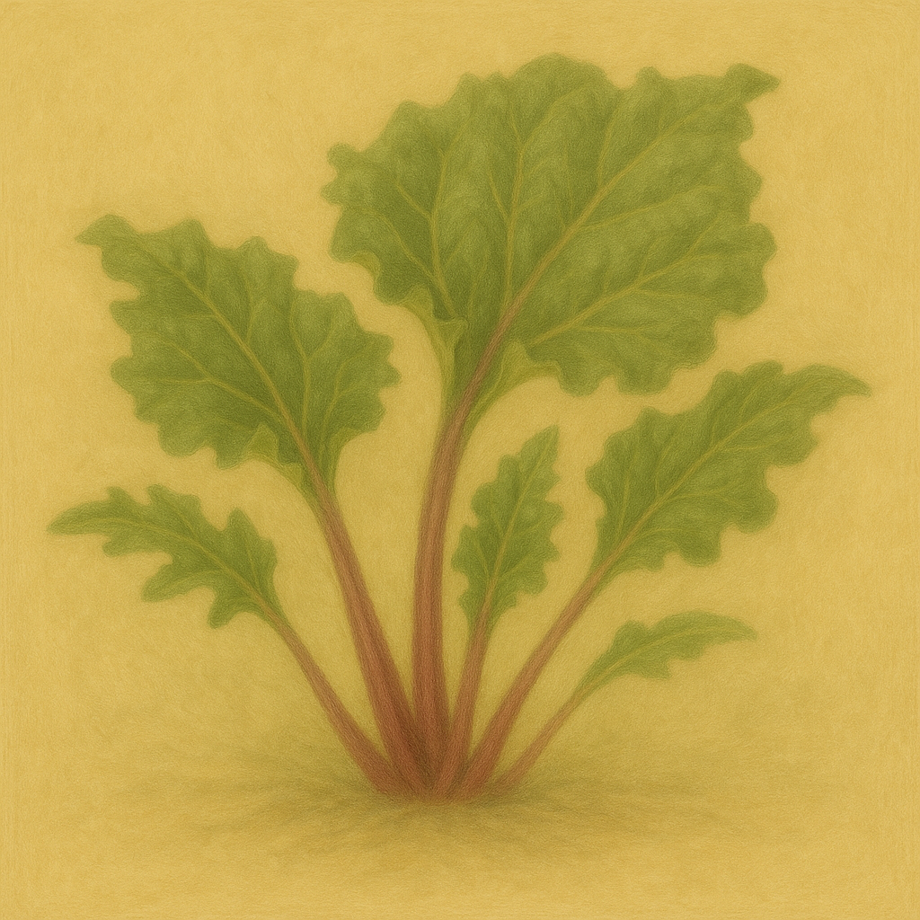 RHUBARB SEED - "VICTORIA" - 50 SEEDS