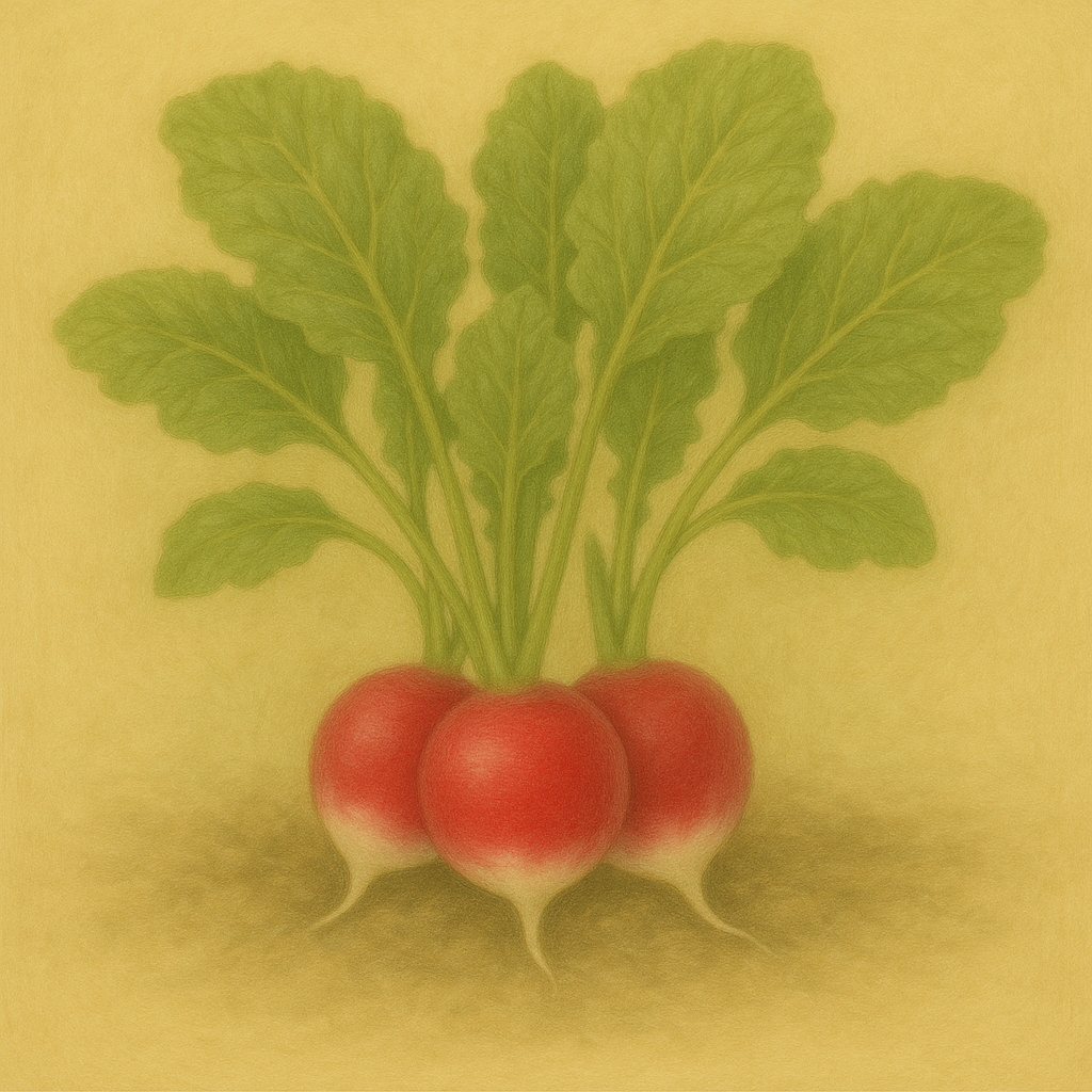 RADISH SEED - "CRUNCHY KING F1" -250 SEEDS