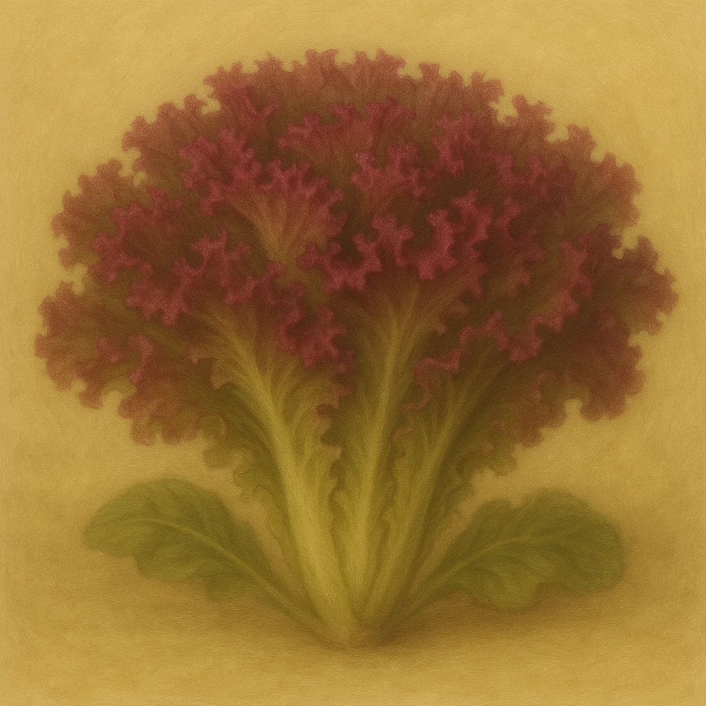 LETTUCE SEED - "LOLLO ROSSA" - 500 SEEDS