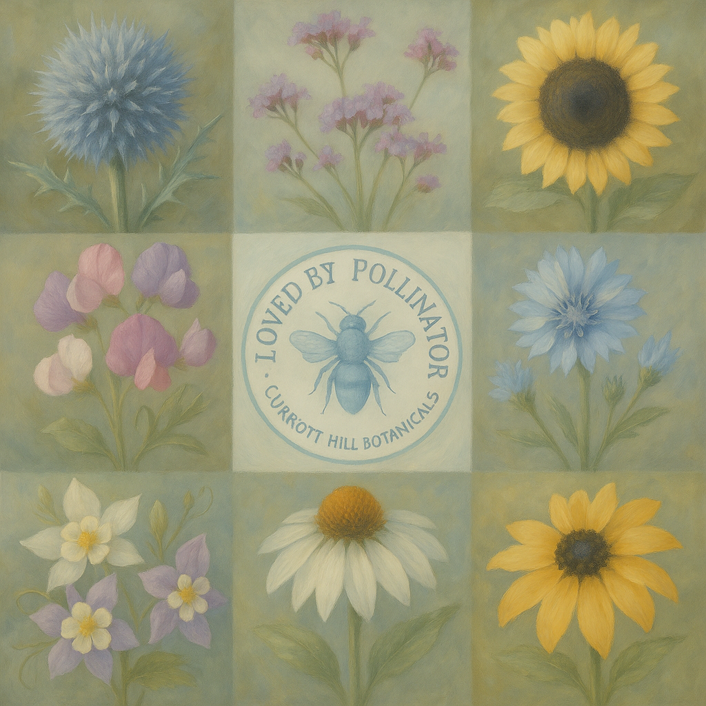Flowers for pollinators seed box set