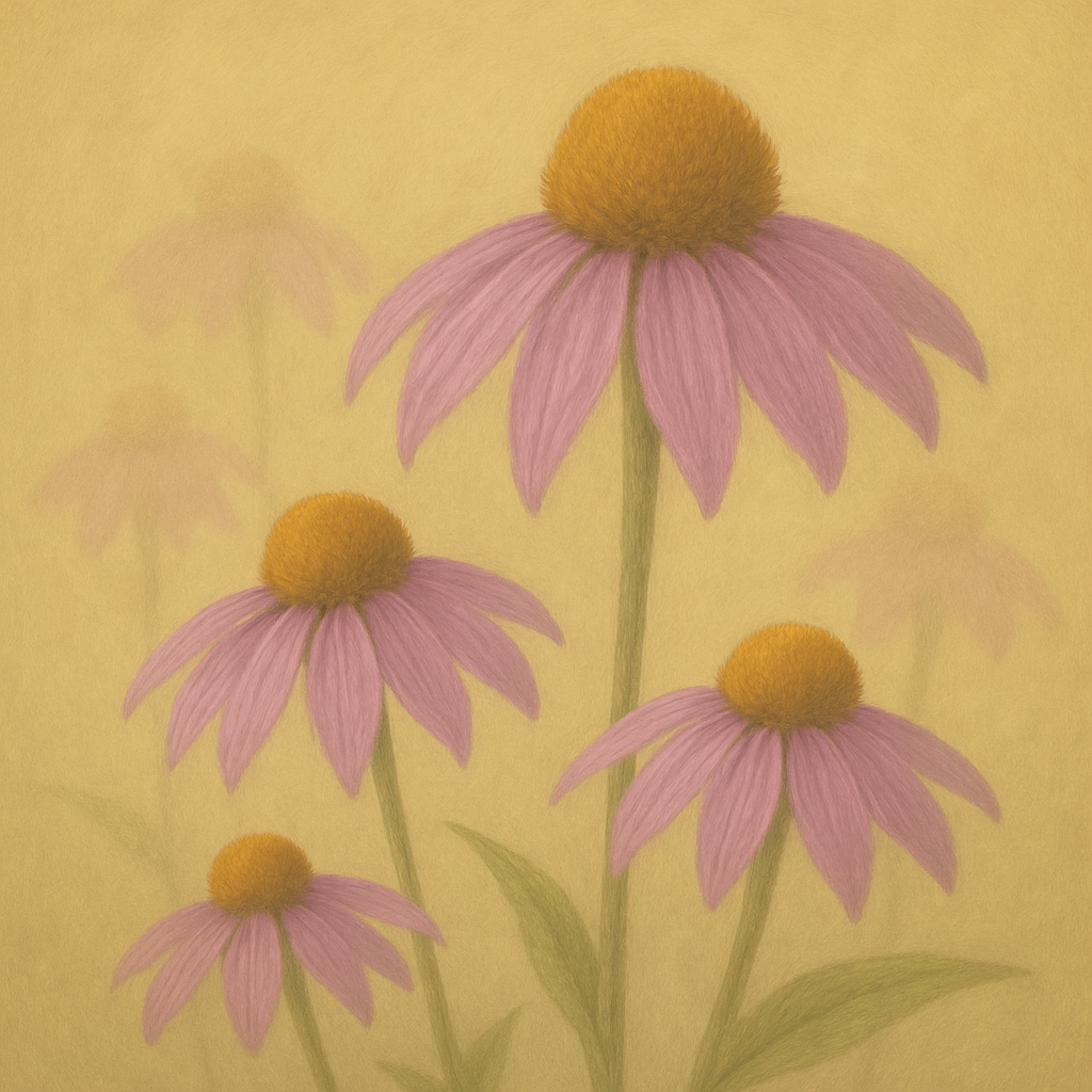 ECHINACEA PURPUREA SEED - " PURPLE CONE FLOWER" - 100 SEEDS
