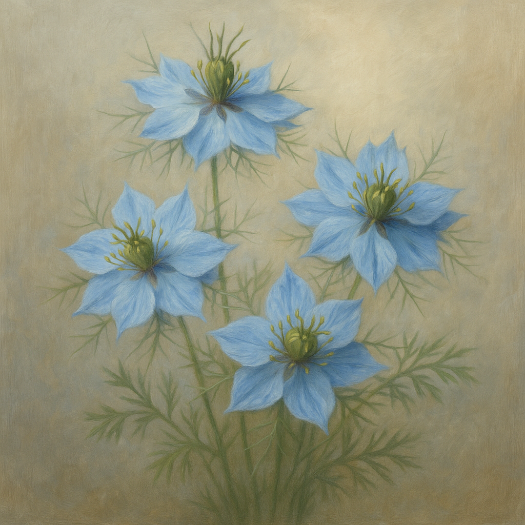 NIGELLA SEEDS- "MISS JEKYLL" - 500 SEEDS