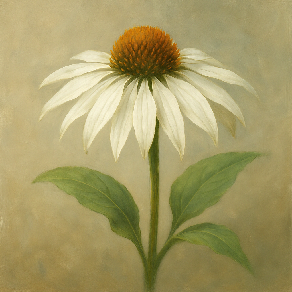 ECHINACEA WHITE SWAN PRIMADONNA SEEDS - ELEGANT, DROUGHT RESISTANT x 150