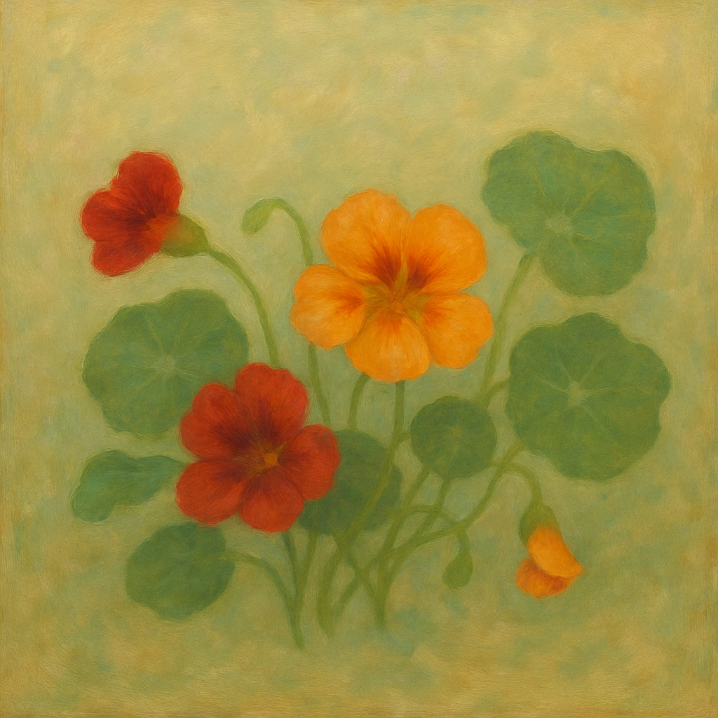 “Nasturtium tall climbing mix seeds – edible climbing flowers for UK gardens”