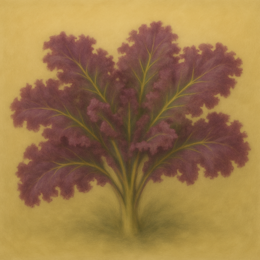 KALE SEED - "MIDNIGHT SUN" - 20 SEEDS