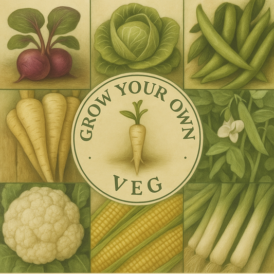 Grow your own Vegetable seeds kit. A great garden/allotment starter!