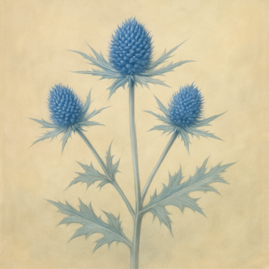 Eryngium Planum Seeds – Sea Holly for Pollinator Gardens