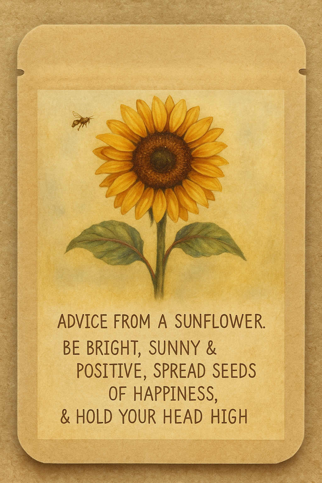 GROW YOUR OWN SUNFLOWER -  GIFT