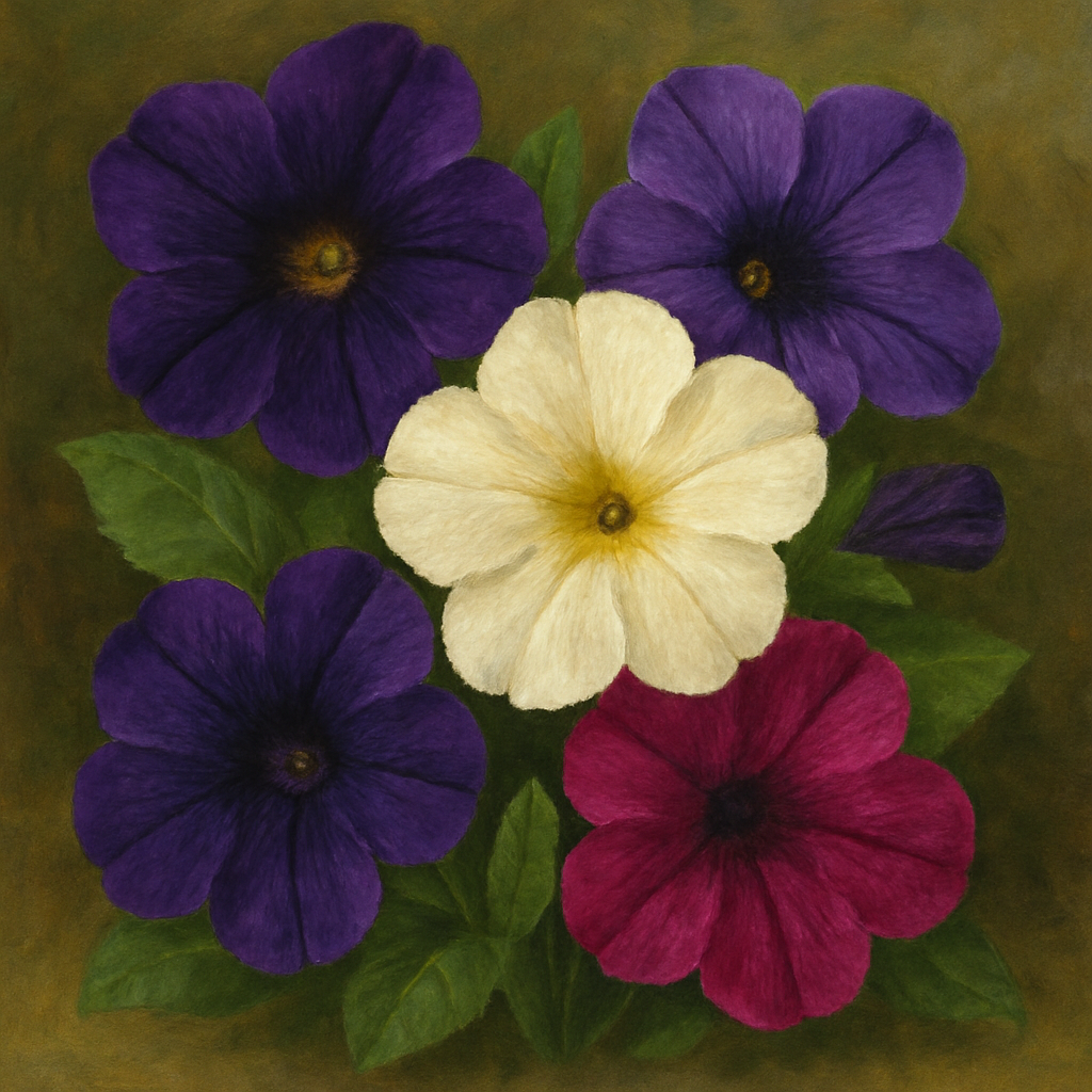 Petunia Merlin Mixed F1 – 100 Seeds 🌸✨