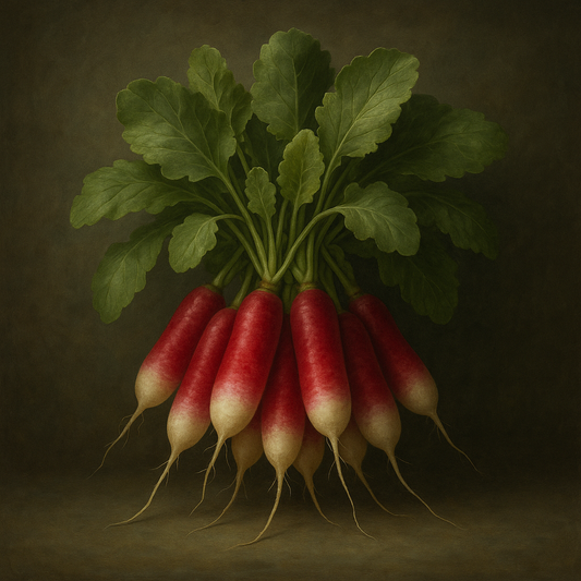 RADISH FRENCH BREAKFAST 3 SEEDS X 500