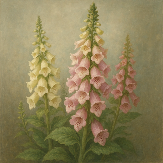 Digitalis Excelsior Hybrid Seeds x 1000 - Tall, Vibrant, Bee-Friendly Blooms"