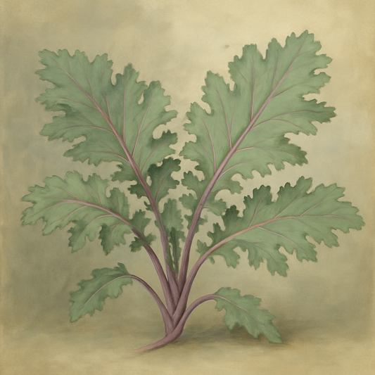 RED RUSSIAN KALE BORECOLE SEEDS - HARDY, NUTRITIOUS, EASY TO GROW X 200 SEEDS
