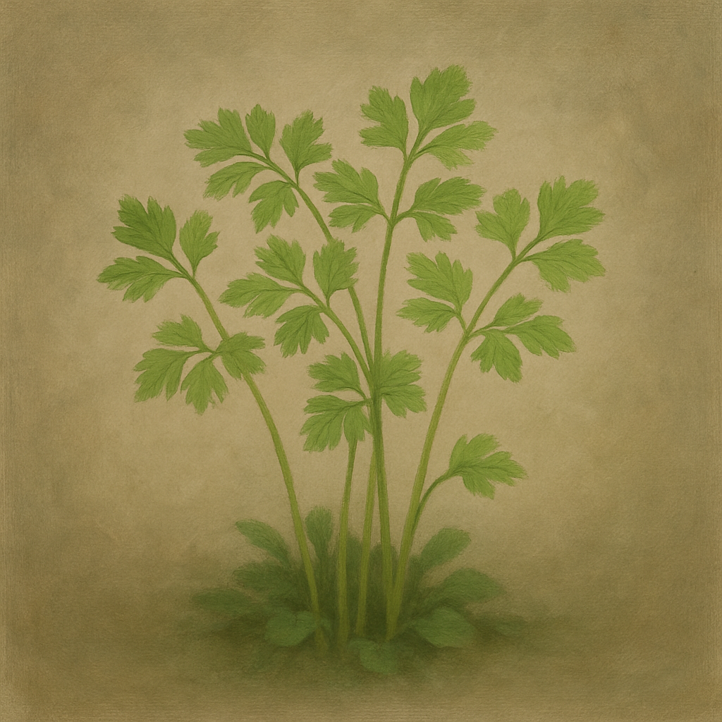 “Chervil microgreens seeds – delicate anise flavoured microgreens for UK indoor growing”
