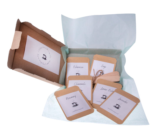 HERBAL TEA SEED COLLECTION , GIFT FOR MOTHERS DAY, SPECIAL BIRTHDAY